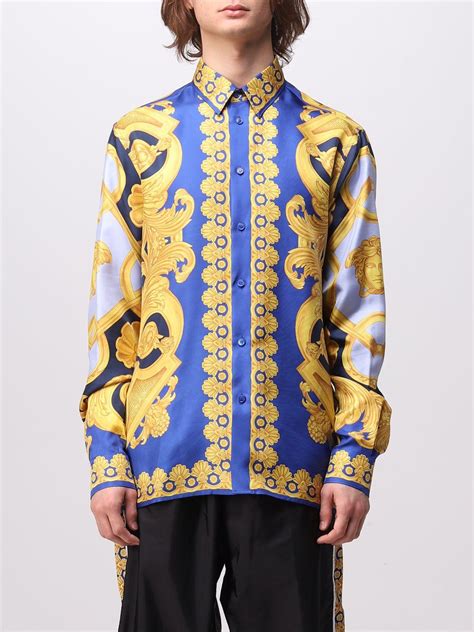 versace hemd dj antoine|Men's Luxury and Designer Shirts .